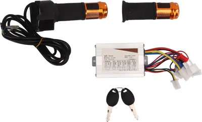Obrázok produktu pre DC48V 800W regulátor otáčok jednosmerného motora so zlatou univerzálnou rukoväťou pre elektrické bicykle