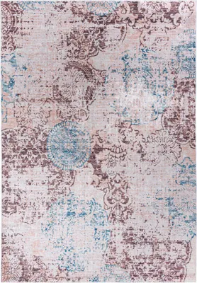 Obrázok produktu pre Farebný Koberec Mazovia - Vintage, Etnický, Geometrický Koberec do Obývacej Izby, Spálne, Kancelárie - Možno Prať v Práčke - 160 x 230 cm