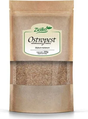 Produktbild von Kräuter-Mariendistel, gemahlen, nicht entrahmt 200 g