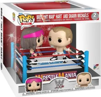 Immagine prodotto di WWE - Bret Hart vs Shawn Michaels - Funko Pop! Figura in vinile