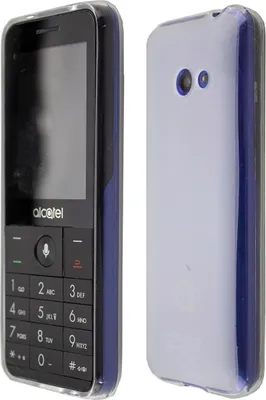 Obrázek produktu pro TPU-Hülle für Alcatel 3088 weiß-transparent