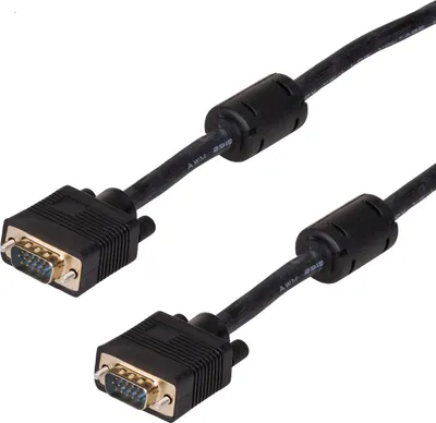 Obrázek produktu pro Akyga AK-AV-09 VGA Monitor Verbindungkabel 2x S-VGA mit ferritfilter 15m schwarz, 15 m, VGA (D-Sub), VGA (D-Sub), Samec, Samec, Černá