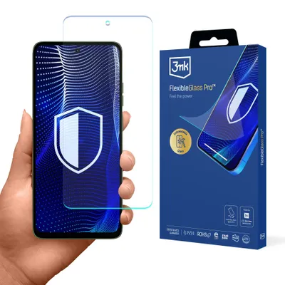 Produktbild von 3mk FlexibleGlass Pro Motorola Moto G56 Hybridglas Bruchfest Transparent