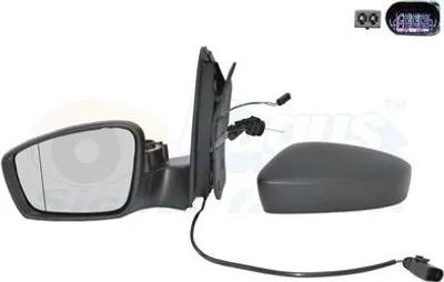 Produktbild von VAN WEZEL 5701803 Außenspiegel Seitenspiegel Links für VW up! Schrägheck (121, 122, BL1, BL2) Asphärisch