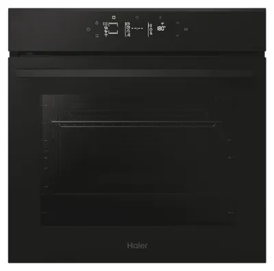 Produktbild von Haier ID Series 4 H6 ID46G3YTB, Groß, Elektrischer Ofen, 78 l, 78 l, Hydrolytisch + Pyrolytisch, Integriert