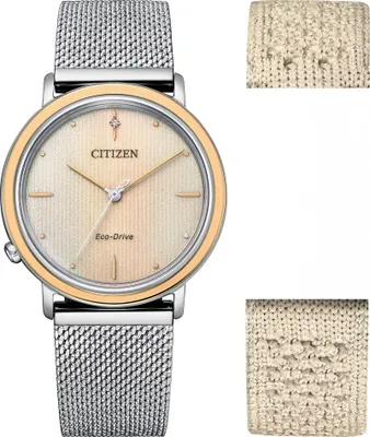 Produktbild von Citizen Elegance/Wechselband Citizen EM1006-40A Damenarmbanduhr Mit Wechselband