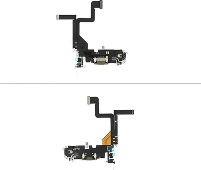 Produktbild von Ladebuchse / Connector Lightning Flex für iPhone 14 Pro, gold