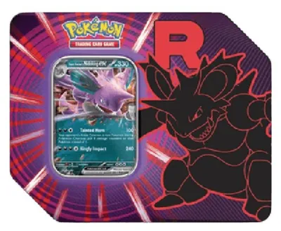 Productafbeelding van Pokemon Team Rocket Tins: Team Rockets Nidoking ex Tin