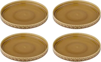 Produktbild von ladelle HEATH Tapas-Teller karamell 20 x 2,5 cm 4tlg