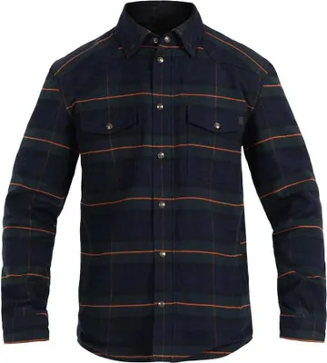 Produktbild von John Doe Motoshirt Vintage Motorrad Hemd, blau/grün, XL