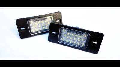 Für VW Golf 5 Vari Passat 3BG Tiguan 5N Touareg 7L 2x LED Kennzeichenbeleuchtung in der Farbe von Goingfast