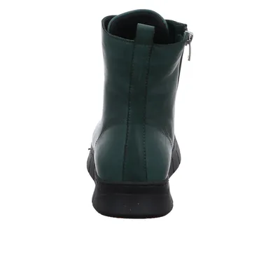 Produktbild von Gemini Damen Stiefelette sportlicher Plateau Schnürboot aus Leder 343859-02, Größe:41 EU, Farbe:Grün