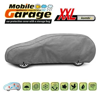 Immagine prodotto di Copertura per cono di alta qualità per station wagon/berline, serie Mobile Garage, misura XXL 485–505 cm x 127–137 cm