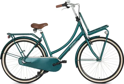 Produktbild von Popal Transportfahrräder Damen Daily Dutch Basic+ 28 Zoll 59 cm Damen 3G Rücktrittbremse Mattschwarz