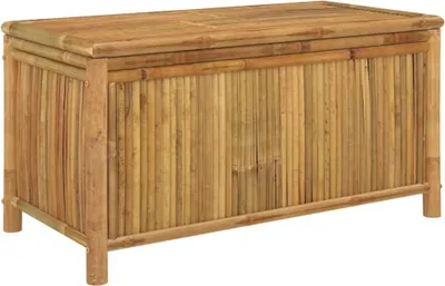 Immagine prodotto di vidaXL Cassapanca da giardino 110x52x55 cm in bambù