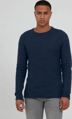 Produktbild von Blend 20712644 Herren Strickpullover Grobstrick Pullover mit Rundhalsausschnitt O-Neck Meliert