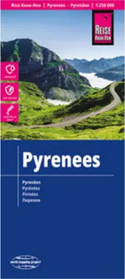 Obrázok produktu pre Reise Know-How Mapa Pyreneje / Pyreneje (1:250.000)