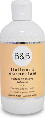 Produktbild von B&B Italiaans Wasparfum Wäscheparfüm Amber & Musk 250 ml Duftbooster für Wäsche