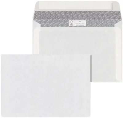 Obrázok produktu pre mayer-network 30002358 Obálky C6 (162x114 mm), bez okienka, samolepiace, 72 g/m2, 25 ks