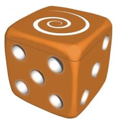 Produktbild von DUBITO (Orange) (Italienische Ausgabe) – Brettspiel – Giochi Uniti – 2-8 Spieler – 7+