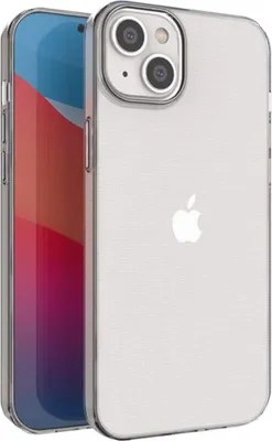 Produktbild von Für Apple iPhone 14 Plus Silikon Schutz Transparent Handy Tasche Etuis Hülle Neu