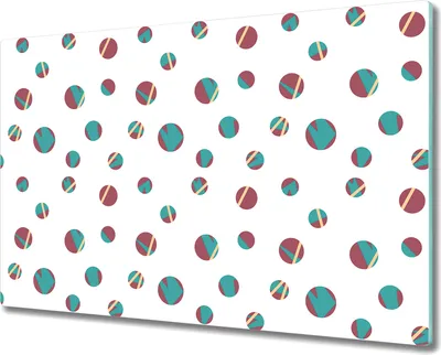 Produktbild von Glas Schneidebrett Herdabdeckplatten Schneideplatten - 80x52 cm - Fruchtpunkte