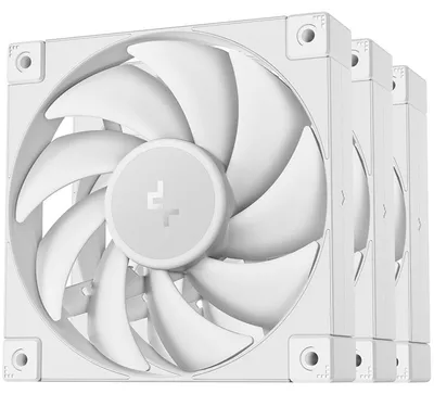 Immagine prodotto di DeepCool FD12 WH 120x120x25, ventola per case, (confezione da 3)
