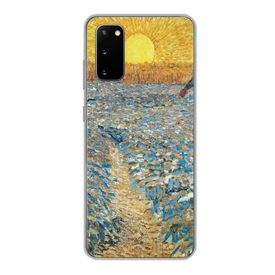 Produktbild von MuchoWow® Handyhülle Schutzhülle Hülle für Samsung Galaxy S20 Der Sämann - Vincent van Gogh Silikon Softcase Handy Hülle - Bild