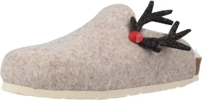 Produktbild von Genuins Helsinki Flache offene Schuhe für Alltag und Freizeit, Farbe Beige