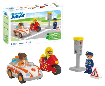 Zdjęcie produktu dla PLAYMOBIL 71692, Samochód wyścigowy, 1 lat(a), Wielobarwny, Plastik