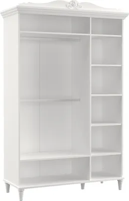 Produktbild von Kleiderschrank 3-türig in Weiß