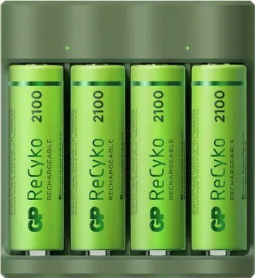 Produktbild von GP Batteries B421, Nickel-Metallhydrid (NiMH), AA, AAA, 4 Stück(e), Akkus/Batterien enthalten