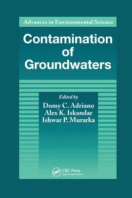 Produktbild von Contamination of Groundwaters
