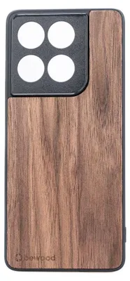 Produktbild von Bewood Holzhülle für Motorola Edge 60 / 60 Fusion 5G AMERIKANISCHER WALNUSS
