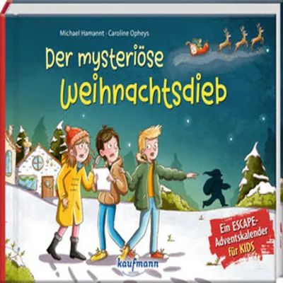 Produktbild von Der mysteriöse Weihnachtsdieb - Ein Escape-Adventskalender für Kids