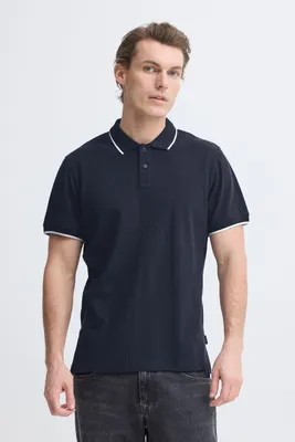 Produktbild von Blend BHEDIN Herren Poloshirt Polohemd Shirt 100% Baumwolle Regular Fit