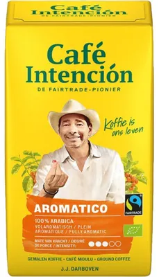Produktbild von Café Intención Aromatico Snelfiltermaling 500g – Frisch gemahlener Filterkaffee