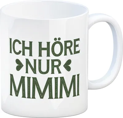 Produktbild von Ich höre nur MIMIMI Kaffeebecher