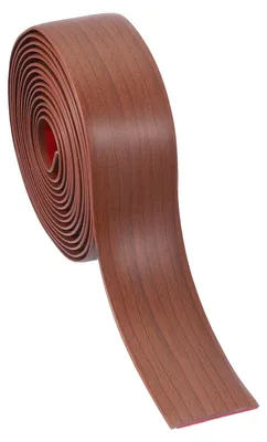 Übergangsleiste 40 mm x 3 m, Walnuss, selbstklebend, PVC