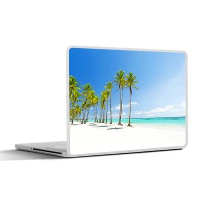 Produktbild von MuchoWow® Laptop Aufkleber Sticker Cover Tropisch - Strand - Palme 30x21 cm - Sticker für Laptop - Selbstklebend