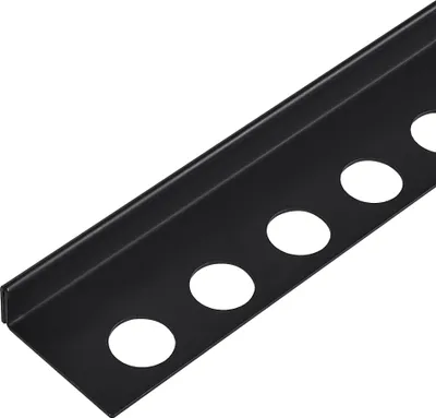 Zdjęcie produktu dla Listwa spadkowa podłogowa lewa 120 cm czarna