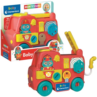 Produktbild von CLEMENTONI BABY Montessori Feuerwehrauto