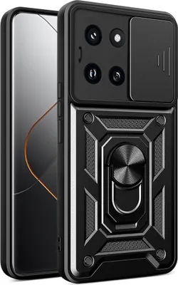 Image de Techsuit Camshield Back Cover Housse pour Xiaomi 14 Pro - Noir