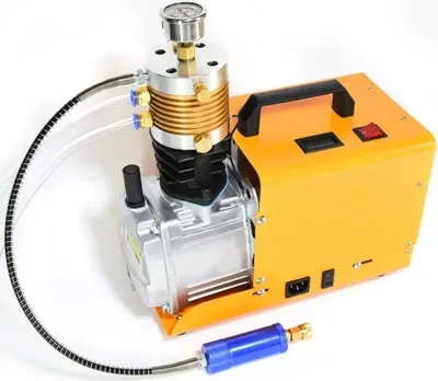 Produktbild von PCP Hochdruckkompressor - Elektrischer Luftkompressor - 300 bar - 1800 W - 220 V - Orange