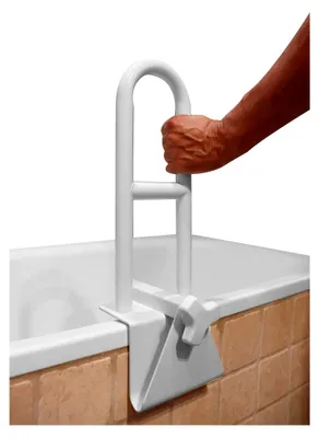 Produktbild von Einstiegshilfe für Badewannen für Senioren, Haltegriffe für Badewannen ≥8 cm, Haltegriff in Weiß, Ein- und Ausstiegshilfe