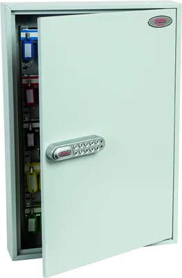 Obrázek produktu pro Phoenix Safe Phoenix KC0603E - Grau - 100 háčků - elektronické - 380 x 80 x 550 mm