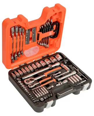 Obrázok produktu pre Bahco Galvučių 4-32mm, priedų ir raktų 8-17mm komplektas 1/2"+1/4" 91 vnt, Dynamic-Drive profilis