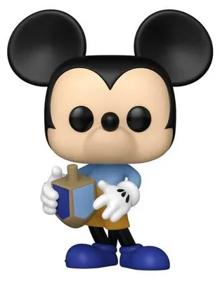 Image de Figurine Disney POP! Vinyl : Hanoukka - Mickey (dreidel), 9 cm