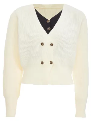 Produktbild von LUREA damen strickjacke - Weiss, M