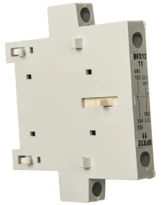 Obrázek produktu pro Pomocné kontakty 1NO+1NC pro jističe BF09...BF150, boční montáž BFX1211